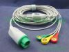 PANSWMED ECG-10100 compatible Aquarius ECG cable SPO2 Probe