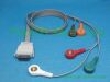 PANSWMED HOC-10015F compatible Edan holter cables 5 leads SPO2 Probe