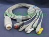 PANSWMED ECG ADP NIBP compatible Philip ECG cables NIBP hose, spo2 sensor SPO2 Probe