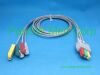 PANSWMED ECG RSP TEMP compatible Siemens Drager ECG cable NIBP hose SpO2 sensor SPO2 Probe