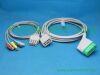 PANSWMED RSP ECG NIBP NIHON KOHDEN compatible Nihon Kohden BSM PVM nibp hose, ecg cable SpO2 sensor SPO2 Probe