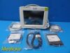 PHILIPS MP30 Intellivue ,W/ MMS M3001A Module & Leads ~Multi-Para Monitor