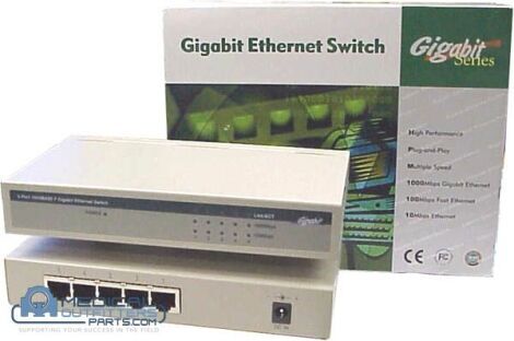 SIEMENS 3099546 Siemens CT Biograph Ethernet Switch, 5 Port, PN 3099546, SOHO-GSW205T CT Scanner