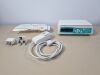 B BRAUN Braun Infusomat Space volumetric infusion pump driver with power adapter and IV set Pump IV Infusion