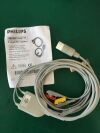 PHILIPS  98980314317  ECG 3 Leads IEC Leadest PN 98980314317  Bedside Monitor