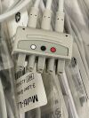 GE HEALTHCARE  412682-001 19EA NEW GE / VYaire 412682-001 Multi-Link Leadwire Cable 3-Ldwr Lead Wire Group Set,  Grabber, AHA, 74cm/29in ECG unit