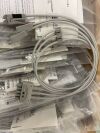GE HEALTHCARE  412682-001 19EA NEW GE / VYaire 412682-001 Multi-Link Leadwire Cable 3-Ldwr Lead Wire Group Set,  Grabber, AHA, 74cm/29in ECG unit