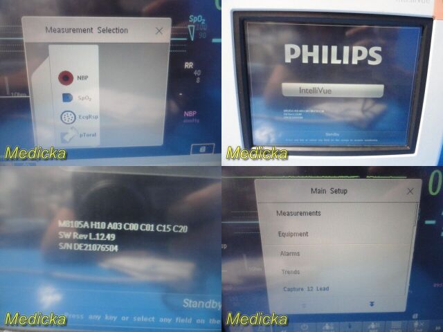 PHILIPS 2014  MP5 M8105A (865024) Patient Monitor