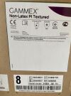 ANSELL 20688280 GAMMEX Non-Latex PI Textured Surgical Gloves, Size 8 (Exp 2024)