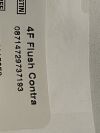 BOSTON SCIENTIFIC 4F Flush Contra M001315250 Exp.2022-07  (H8)  M001315250 4F Flush Contra