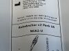 SHARP FLUIDICS Pack of 2 Neoclose NCA2-U Exp.2022-10  (K23) NCA2-U Neoclose