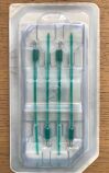 COOPER SURGICAL 3325-4G Lone Star Elastic Stays, Sharp Hook, 5mm Spread (4/Pack) (X)