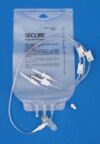 METRIX Secure 66130 - 3000mL Empty EVA Container w/ Detachable 3 Leg Transfer CASE of 50