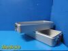 2 x Wagner Steriset W/ Thermoloc Sterilization Container Base ONLY