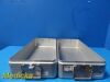 2 x Wagner Steriset W/ Thermoloc Sterilization Container Base ONLY