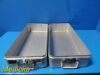 2 x Wagner Steriset W/ Thermoloc Sterilization Container Base ONLY