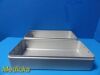 2 x Wagner Steriset W/ Thermoloc Sterilization Container Base ONLY