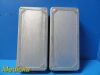 Lot of 2 Wagner Steriset With Thermoloc Sterilization Container Base ONLY
