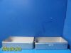 Lot of 2 Wagner Steriset With Thermoloc Sterilization Container Base ONLY