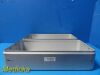 Lot of 2 Wagner Steriset With Thermoloc Sterilization Container Base ONLY