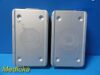 AESCULAP 2X  JN-741 Three Quarter Size Containers Bottom ONLY W/ Plates