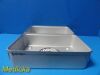 AESCULAP 2X  JN-741 Three Quarter Size Containers Bottom ONLY W/ Plates