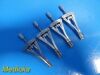 MILTEX Lot of 4  11-12 Integra Lifesciences ALM Retractor 2.75
