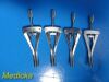 MILTEX Lot of 4  11-12 Integra Lifesciences ALM Retractor 2.75