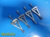 MILTEX Lot of 4  11-12 Integra Lifesciences ALM Retractor 2.75