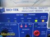BIOTEK INSTRUMENTS Model 270 Electrical Safety Analyzer W/ Black Lead
