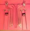 PILLING SURGICAL Bariatric Poly-Tract Retractor Instruments W/ Universal Clamps