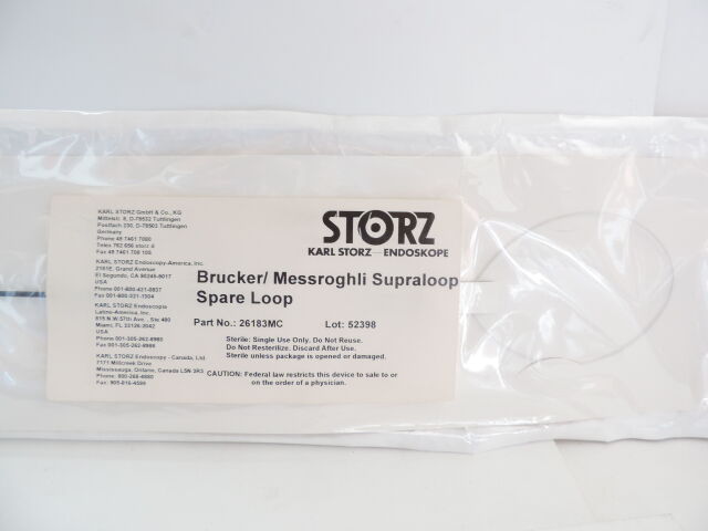 KARL STORZ 26183MC Brucker / Messroghli Supraloop Spare Loop 26183MC