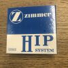 ZIMMER 9026-33-35 Femoral Head 6 Degree Taper Med. Plus  32mm Diameter