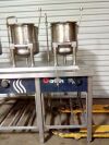 GROEN A DOVER COMPANY Groen Tabletop Hand Tilt 20-Quart Direct Triple Steam Kettle TDC/3-20 .