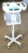 WELCH ALLYN 4800-60 Cable Management Mobile Stand with Storage Bin  Monitor Stand