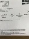 GORE BXA095901A VIABAHN Balloon Expandable Endoprosthesis 8Fr (X)