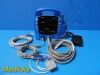 GE Dinamap Procare Vitals, W/ NBP SpO2 Temp Leads & Power Supply ~ Monitor