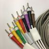 NIHON KOHDEN BJ-961D 10 Lead ECG Patient cable European Standard BJ-961D ECG unit