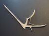 RUGGLES RB4853 Stealth Micro Kerrison Rongeur, 40 dg Up, 4mm, 8"