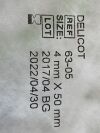 AMERICAN SURGICAL Pack of 10 Delicot 63-05  Exp.02-2022 to 04-2022  (F5) 63-05 Delicot