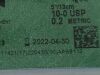SURGICAL SPECIALTIES Lot of 36 Nylon Black AA-2547  Exp.2022-04  (F5#2) AA-2547 Nylon Black