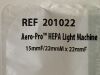 PULMODYNE INC. Lot of 39 Aero-Pro Hepe Light 201022 Exp.2025-04  (N23) 201022 Aero-Pro Hepa Light