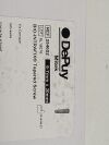 DEPUY Bio-Intrafix Tapered Screw 254622 Exp.2022-08  (98) 254622 Bio-Intrafix Tapered Screw