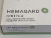 MAQUET Hemagard Knitted (K) HGK0022-40  Exp.2022-08  (D9) HGK0022-40 Hemagard Knitted (K)