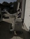 GE LOGIQ A5 Ultrasound Machine w/ E8C & 4C Probes and SONY UP-D897 Printer .