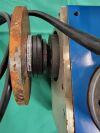 SEW EURO DRIVE Gear Motor DFR63LA/BR/HR w/ Motion Rotary Index Table TG080-04-240 .