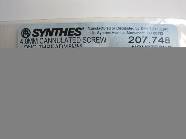 SYNTHES 207.718 Various