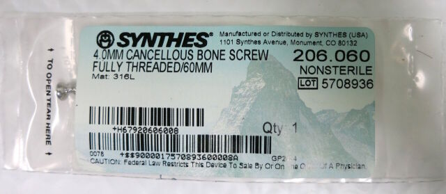 SYNTHES 206.060 Various