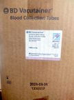 BD 367841 Vacutainer K2 EDTA K2E 3.6mg Blood Collection Tubes 2.0mL - 13x75mm Case of 1,000 - (Expired 2023/03)