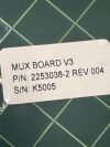 GE HEALTHCARE  2253038-2 Rev.004 VIVID 7 / VIVID 3 MUX BOARD MODEL: 2253038-2 Rev.004 Ultrasound General